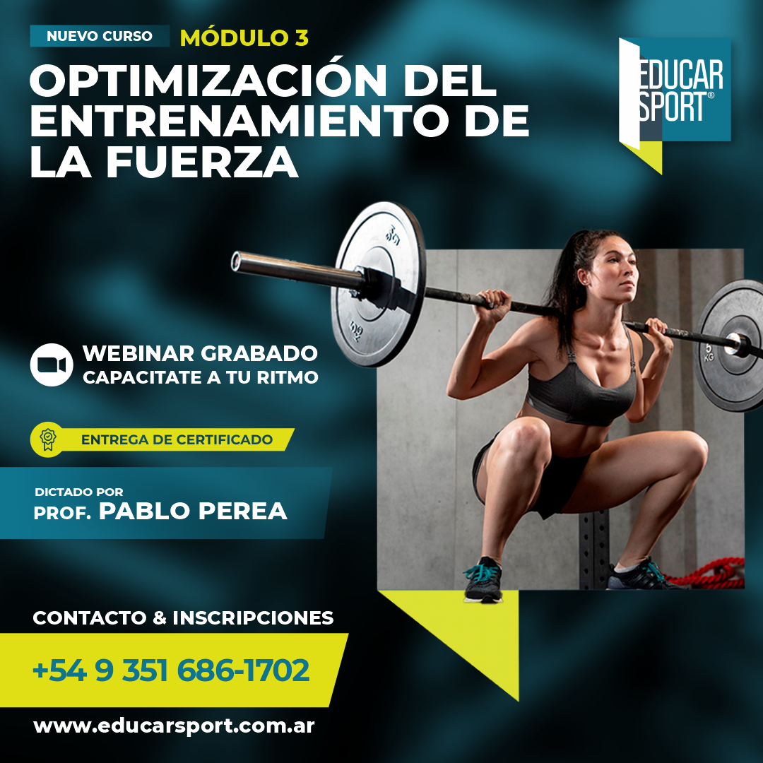  Optimización del Entrenamiento de Fuerza